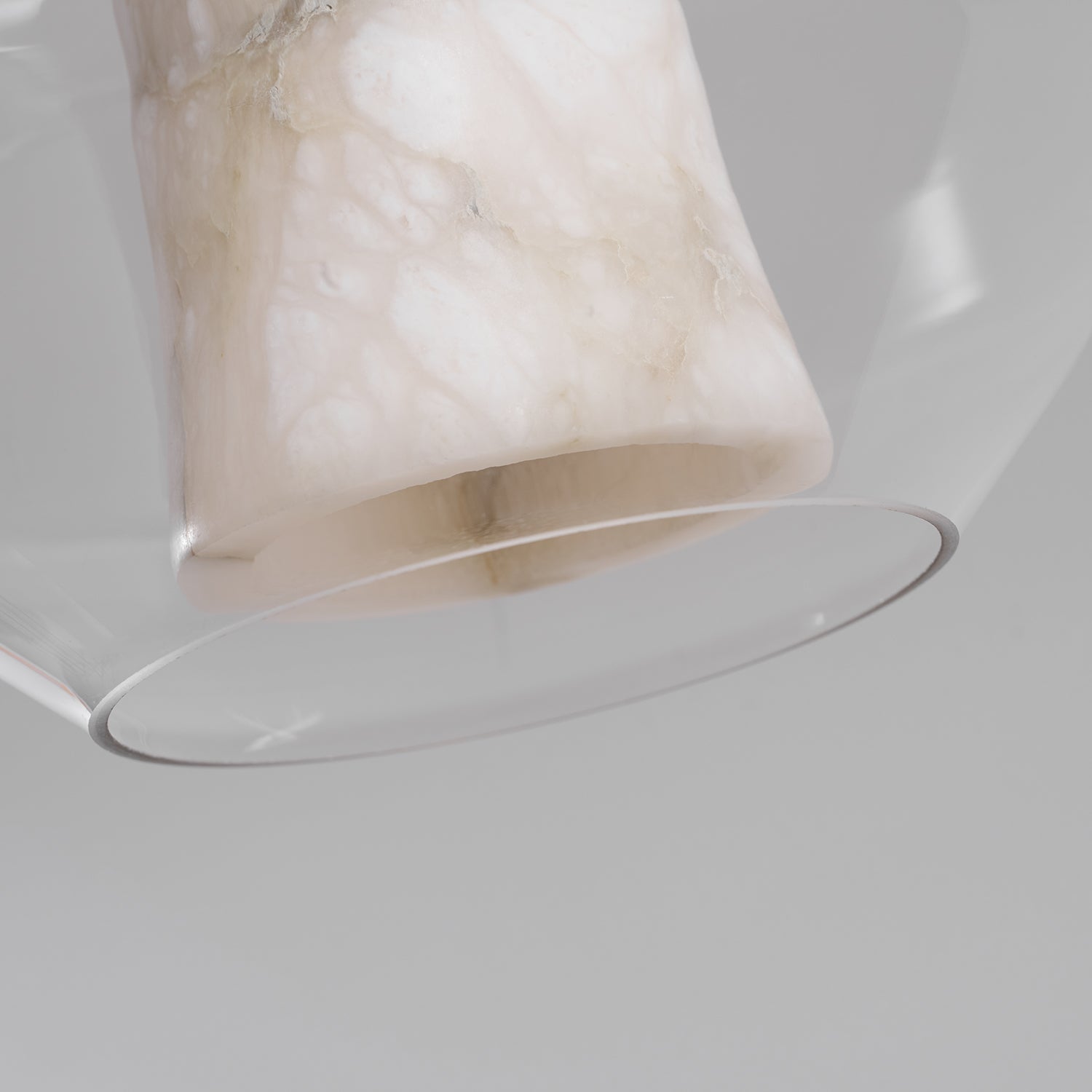 Glass Alabaster Pendant Lamp