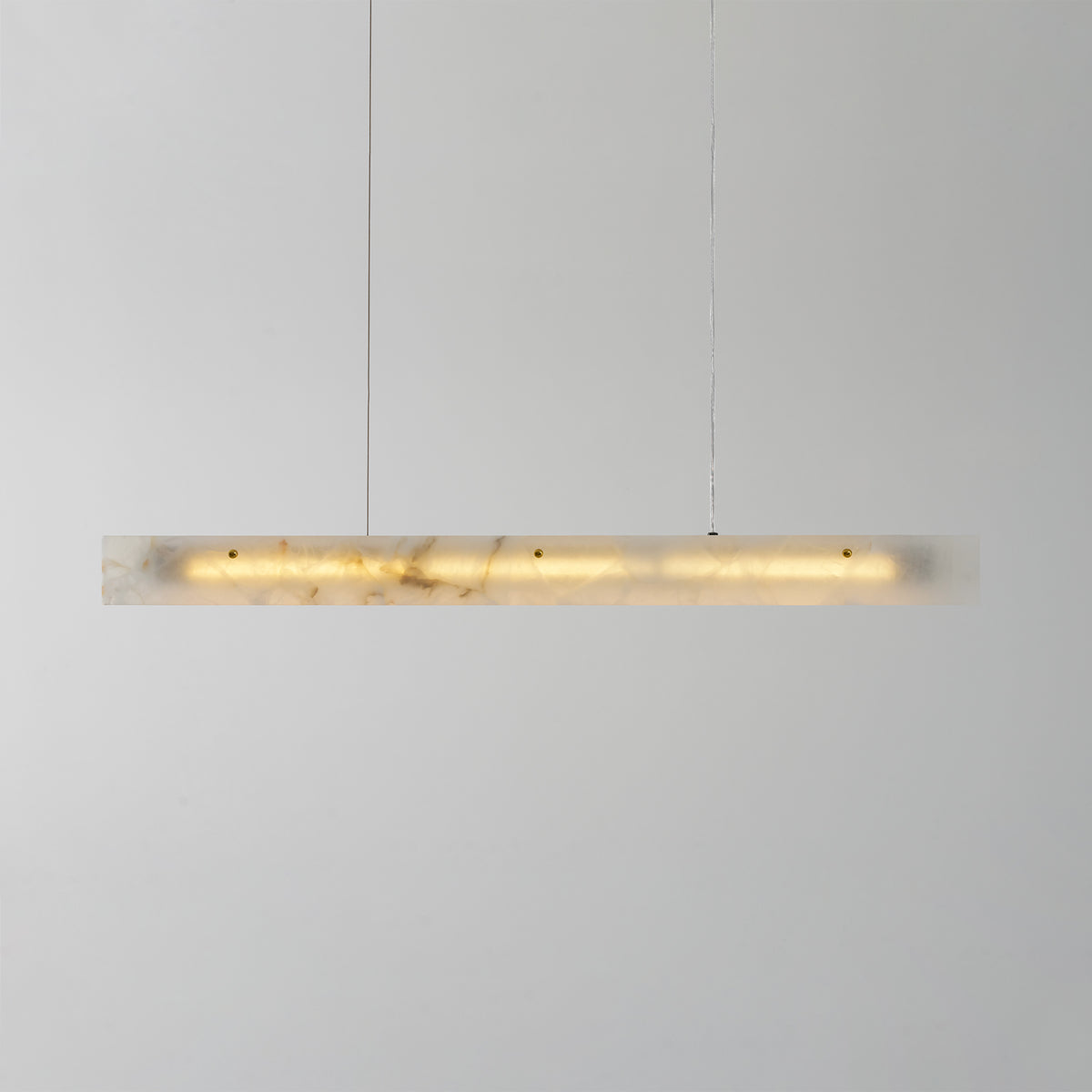 مصباح معلق خطي من الألباستر LED