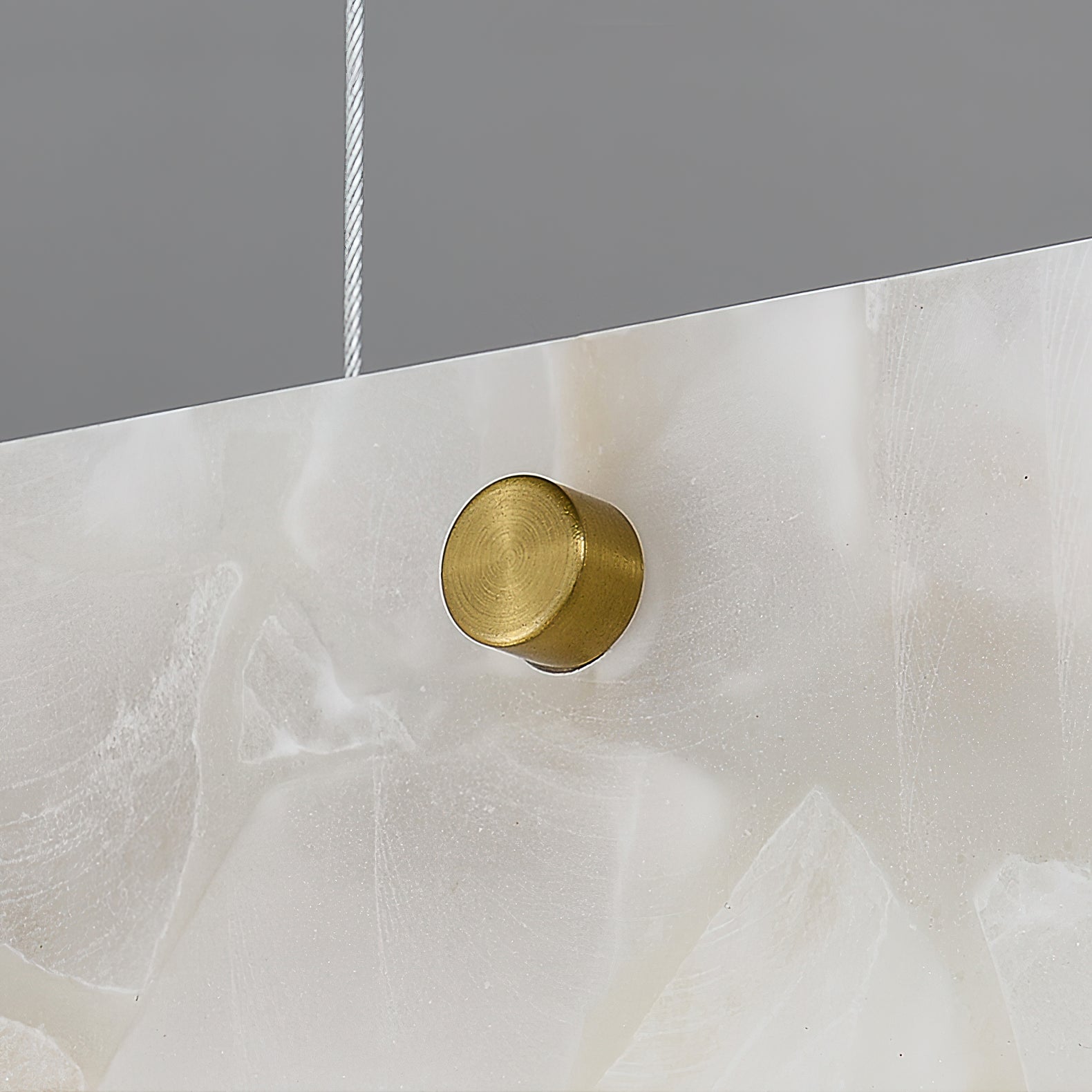 Alabaster LED Modern Linear Pendant Light