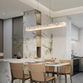 Load image into Gallery viewer, Alabaster LED Modern Linear Pendant Light
