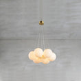 Load image into Gallery viewer, Alabaster Lunar Chandelier
