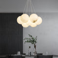 Load image into Gallery viewer, Alabaster Lunar Chandelier
