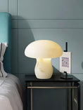 Load image into Gallery viewer, Alabaster Mushroom Table Lamp
