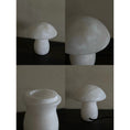 Load image into Gallery viewer, Alabaster Mushroom Table Lamp
