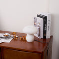 Load image into Gallery viewer, Alabaster Mushroom Table Lamp
