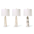 Load image into Gallery viewer, Marble Quatrefoil Table Lamp
