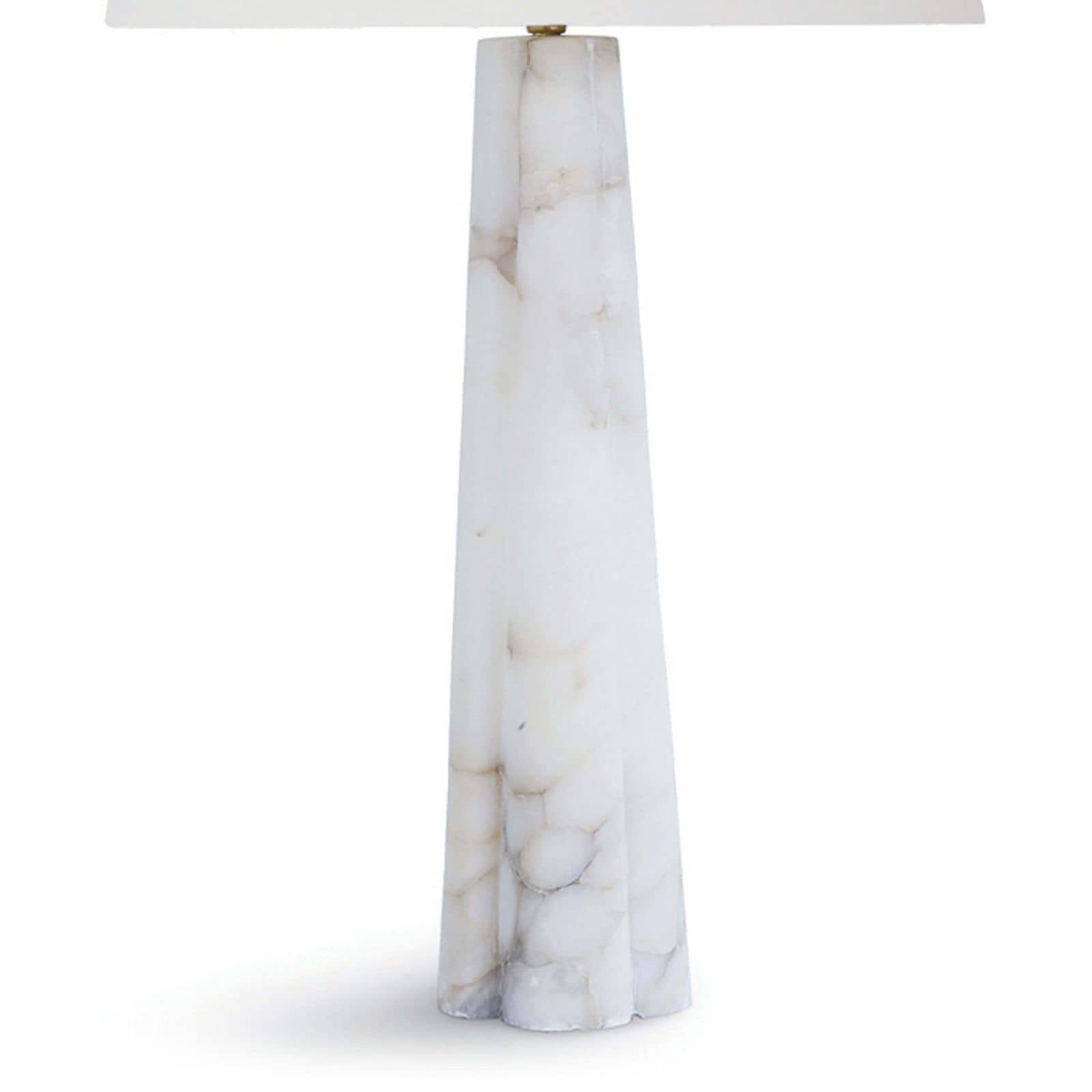 Marble Quatrefoil Table Lamp