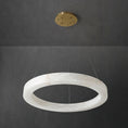 Load image into Gallery viewer, Alabaster Ring Chandelier
