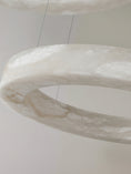 Load image into Gallery viewer, Alabaster Ring Chandelier
