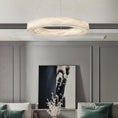 Load image into Gallery viewer, Alabaster Ring Chandelier
