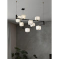 Charger l'image dans la visionneuse de la galerie, Alabaster Square Box Chandelier
