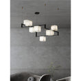 Bild in Galerie-Betrachter laden, Alabaster Square Box Chandelier
