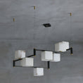 Bild in Galerie-Betrachter laden, Alabaster Square Box Chandelier
