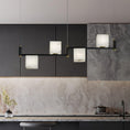 Bild in Galerie-Betrachter laden, Alabaster Square Box Chandelier
