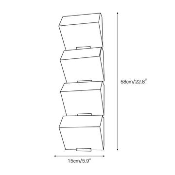 Alabaster Staircase Wall Lamp – detail 6 — Dimension drawings 4