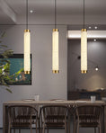 Load image into Gallery viewer, Alabaster Strip Pendant Light
