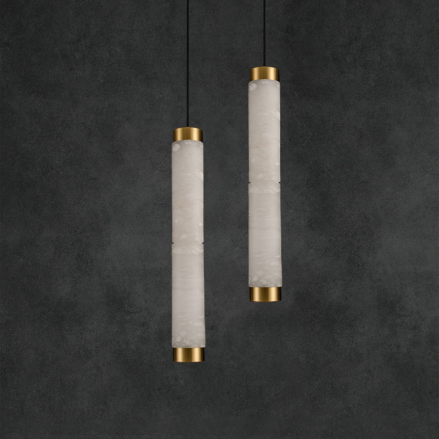 Alabaster Strip Pendant Light