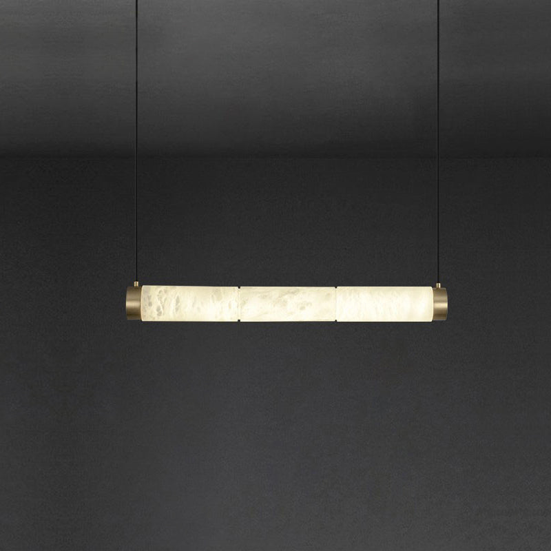 Alabaster Strip Pendant Light