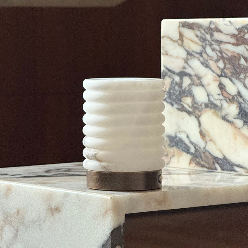 Free Gift Snowflake Alabaster Table Lamp (Built-in Battery)