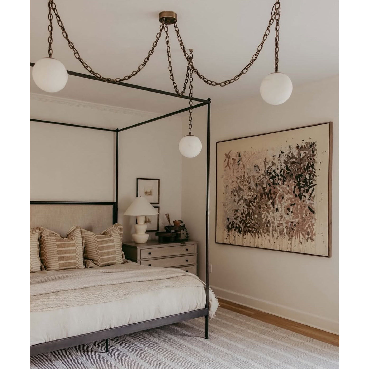 Alabaster Swag Pendant Lamp