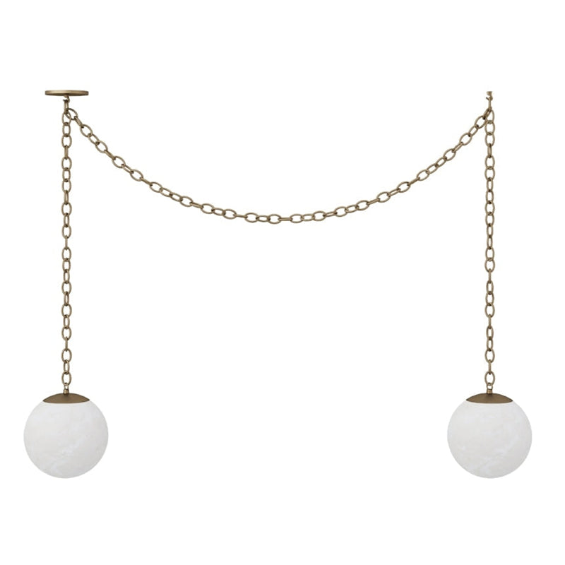 Alabaster Swag Pendant Lamp
