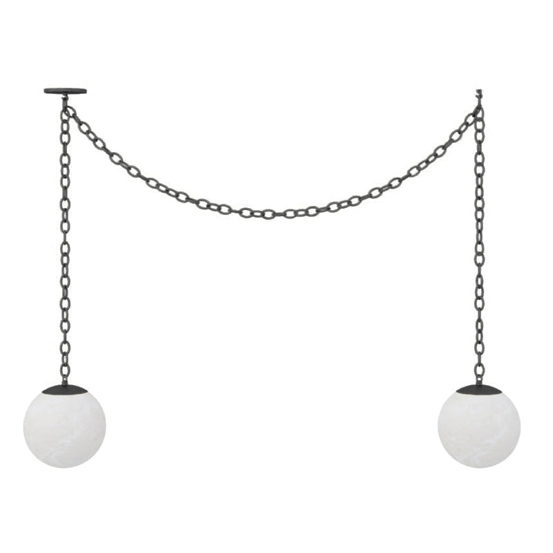 Alabaster Swag Pendant Lamp