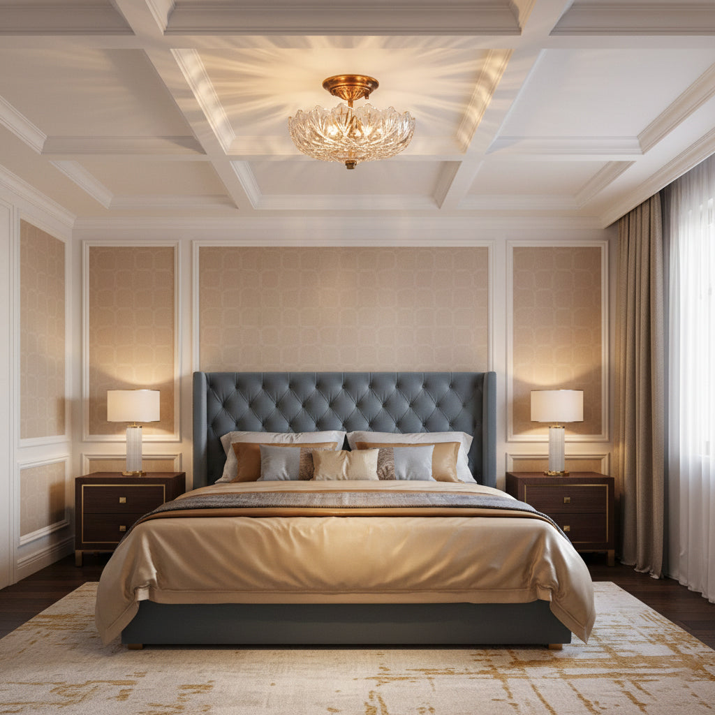 Alaina Glass Ceiling Lamp