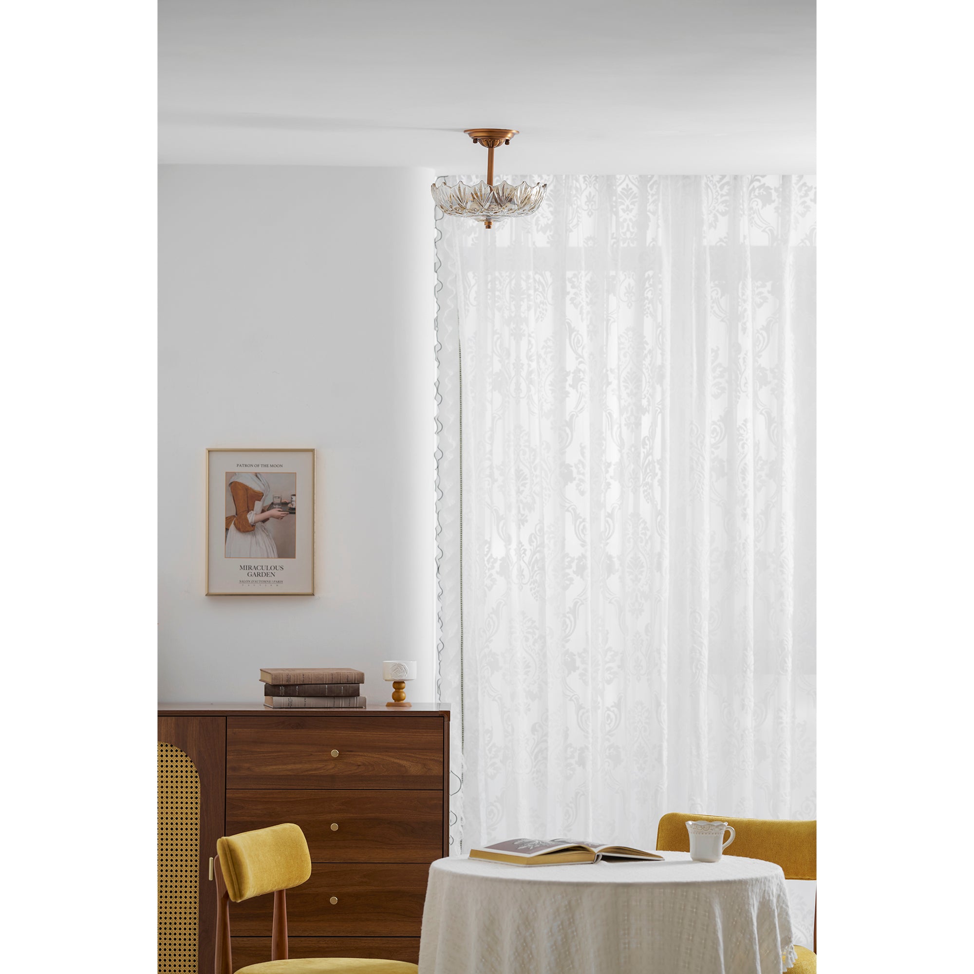 Alaina Glass Ceiling Lamp