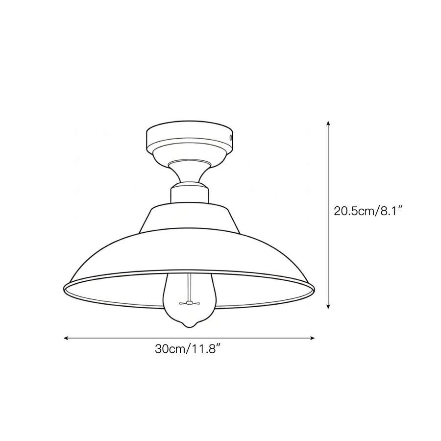 Aldorno Ceiling Lamp – detail 3 — Dimension drawings 1
