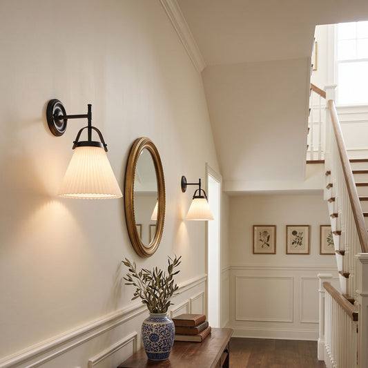 Demi Pleated wandlamp