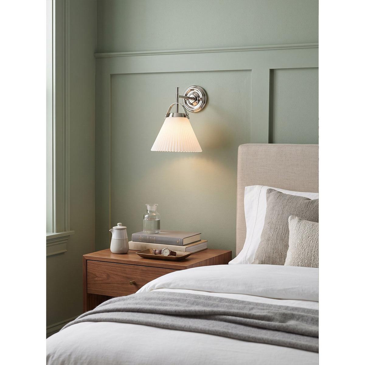 Demi Pleated Wall Lamp