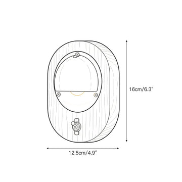 Alfi Wall Lamp – detail 3 — Dimension drawings 1