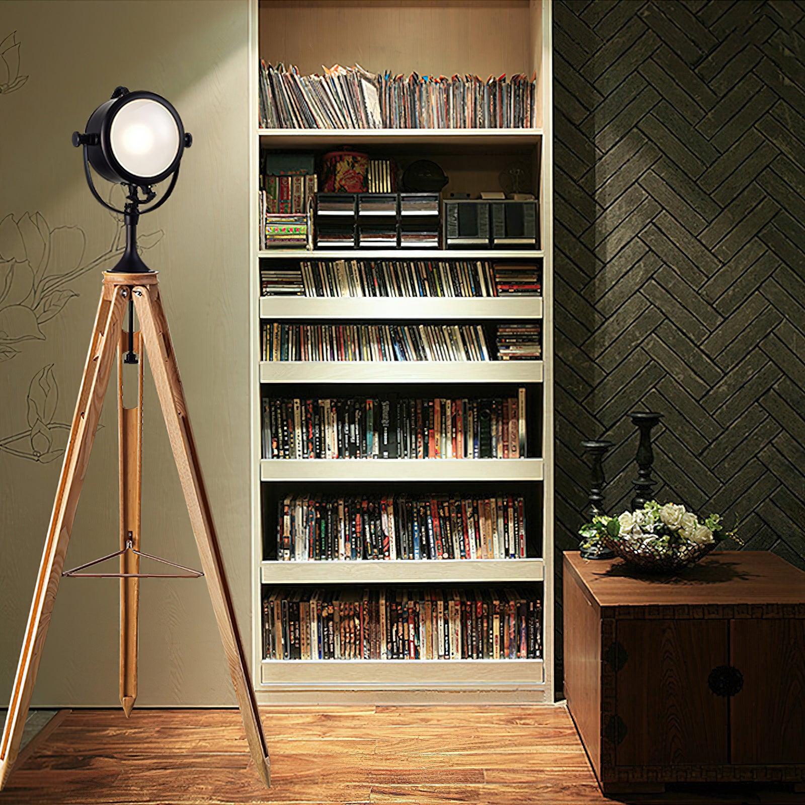 Alfred Tripod Floor Lamp