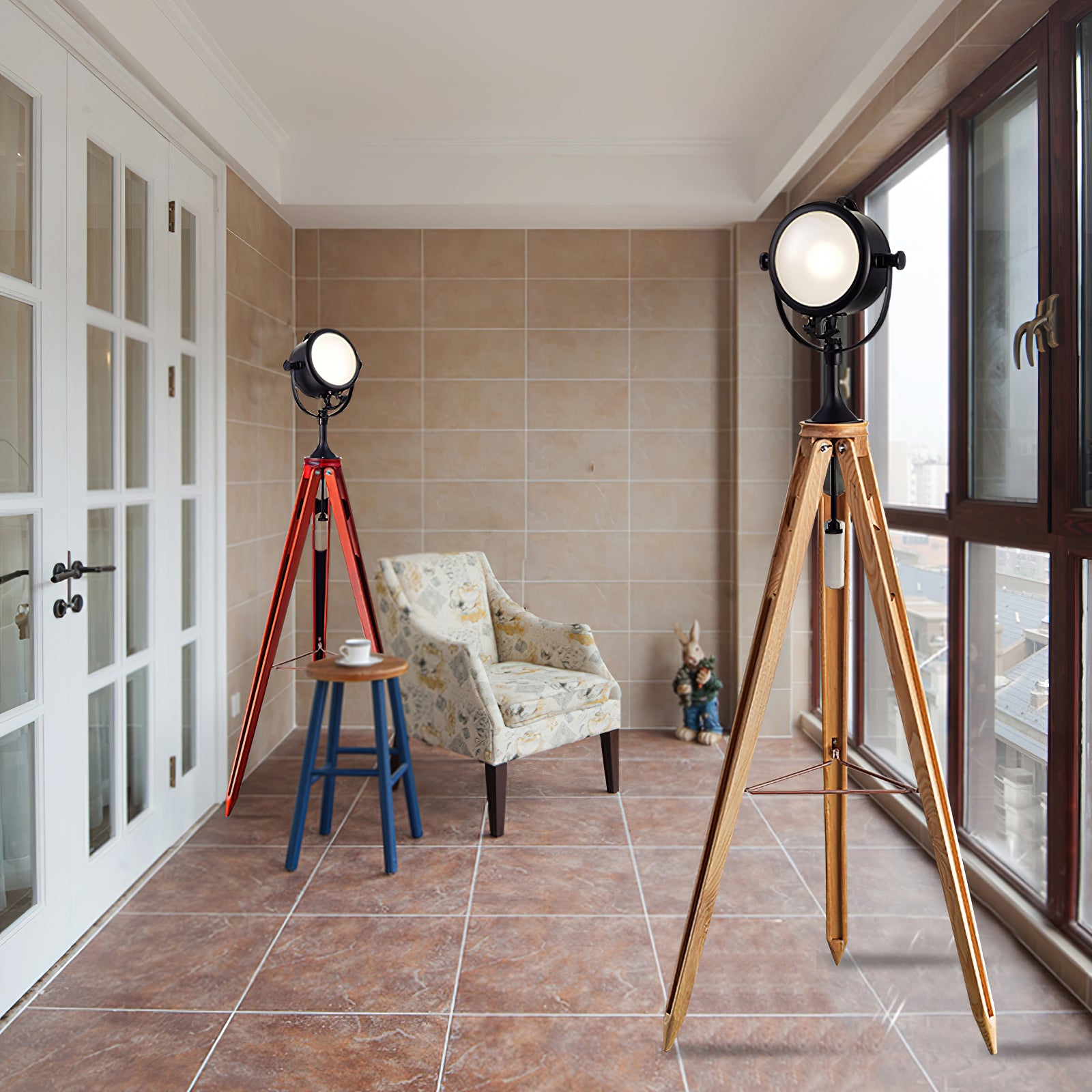 Alfred Tripod Floor Lamp