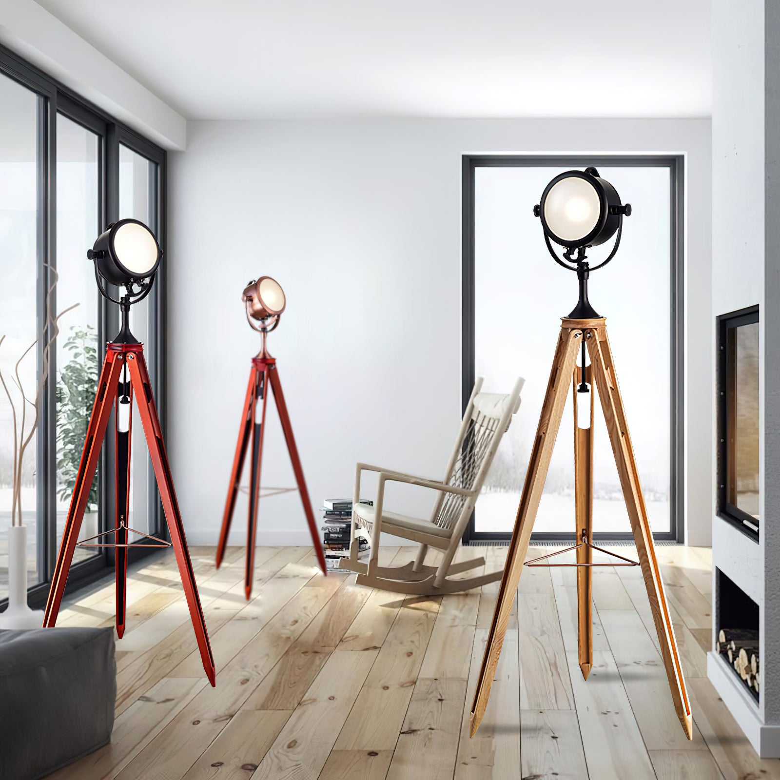 Alfred Tripod Floor Lamp