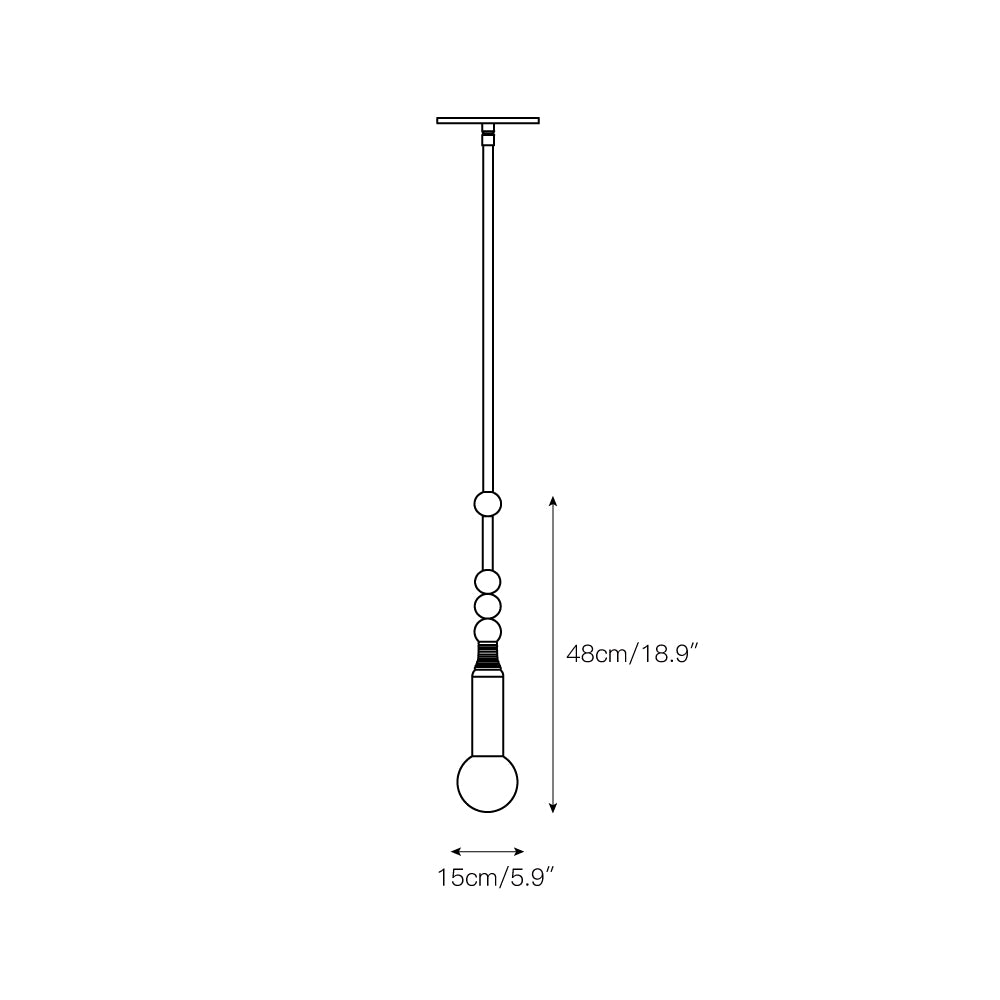 Lampe à suspension Allia