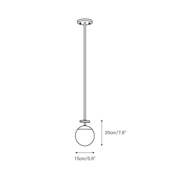 Alluria Chandelier – detail 3 — Dimension drawings 1