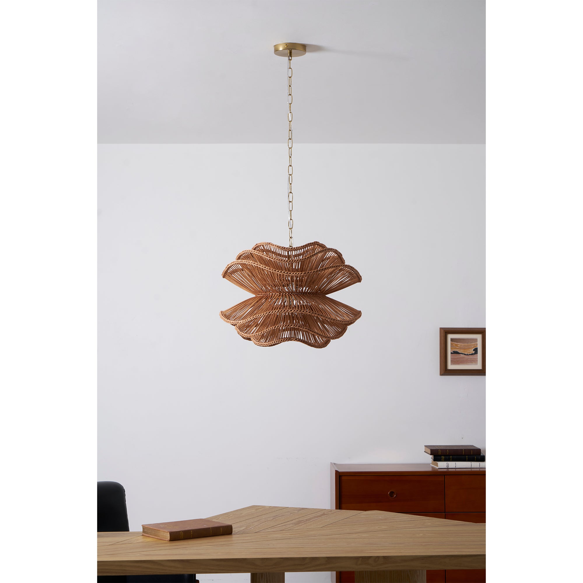 Alondra Rattan Chandelier