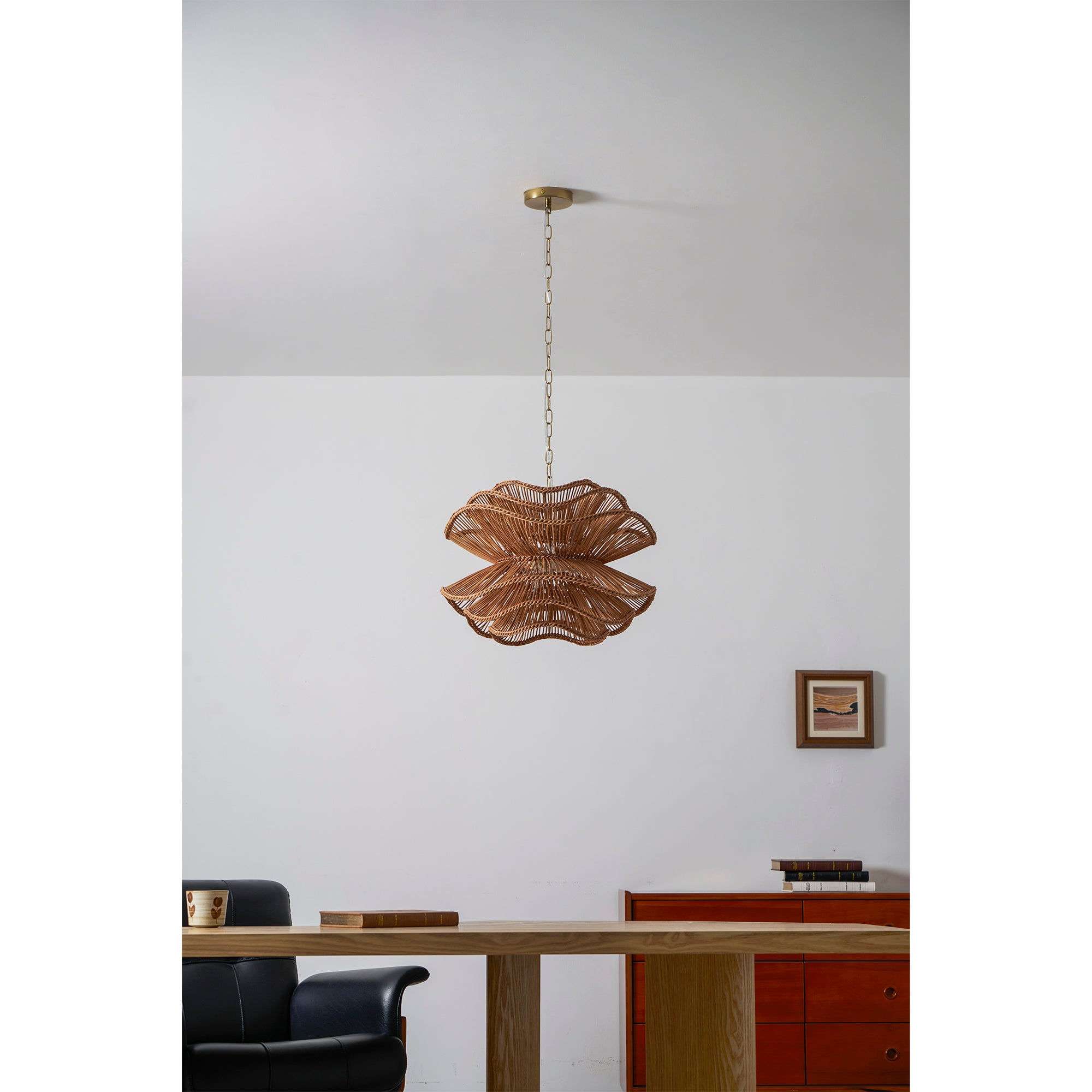 Alondra Rattan Chandelier