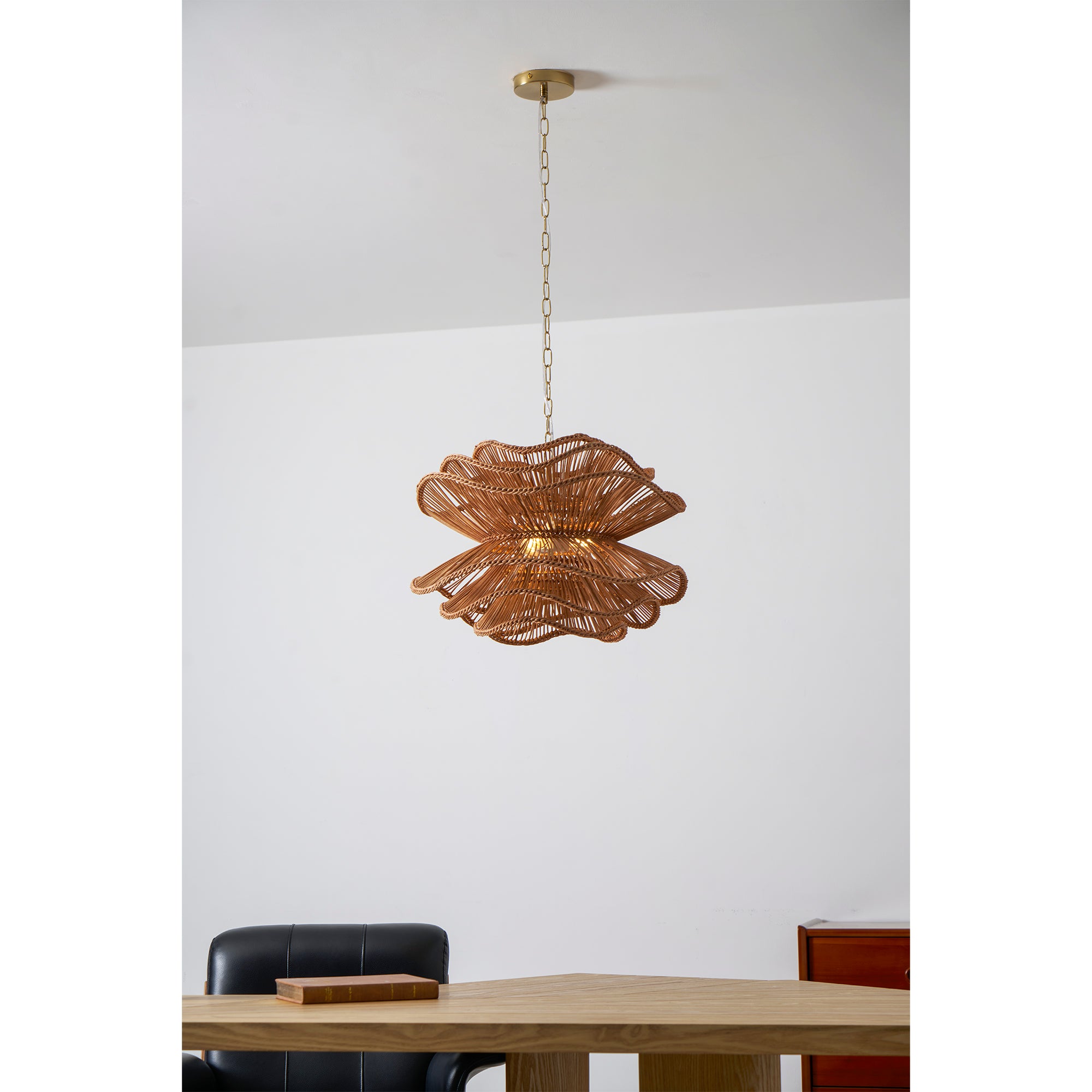 Alondra Rattan Chandelier