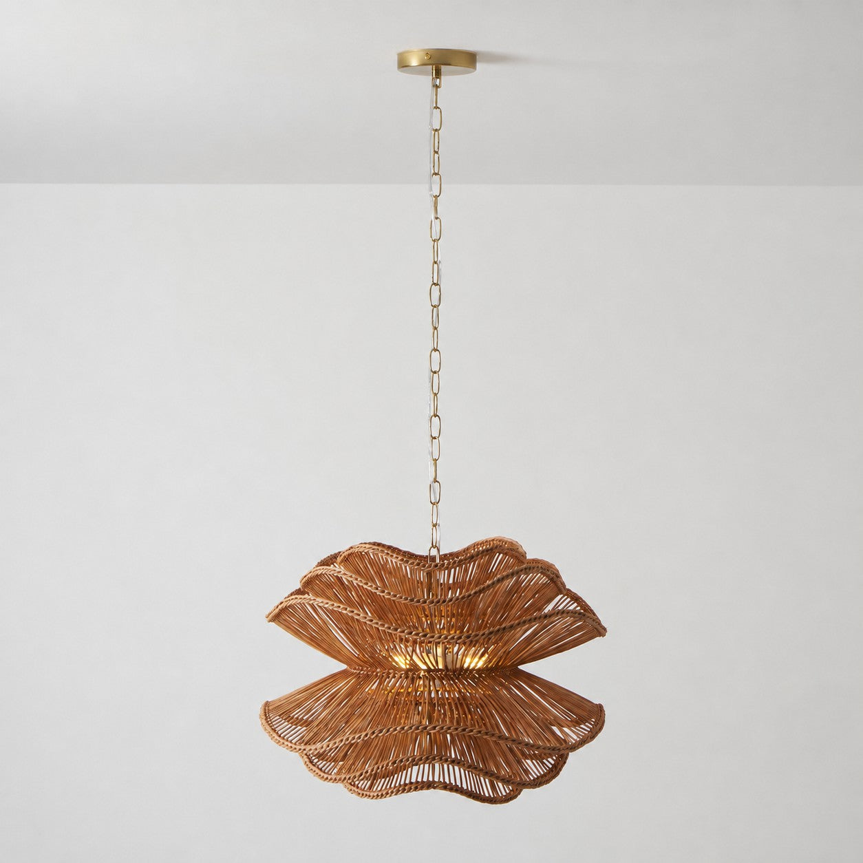 Alondra Rattan Chandelier