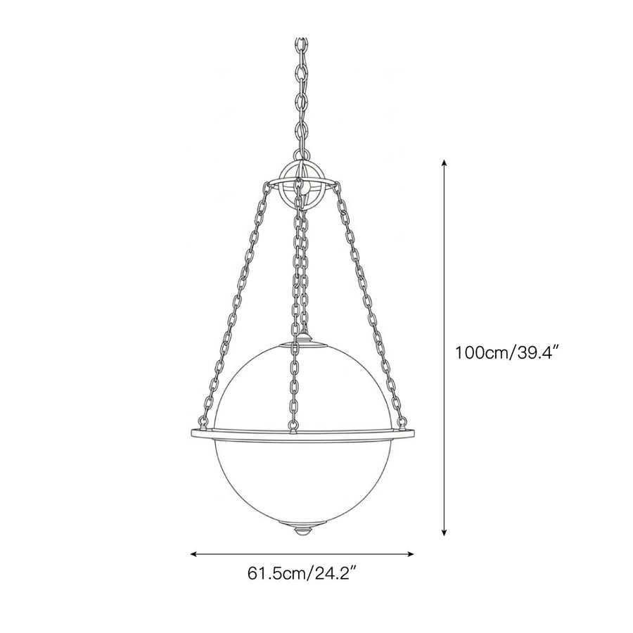 Aloria Pendant Lamp – detail 3 — Dimension drawings 1