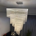 Bild in Galerie-Betrachter laden, Aluminum Chain Tassel Chandelier
