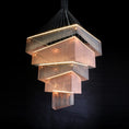 Bild in Galerie-Betrachter laden, Aluminum Chain Tassel Chandelier
