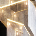 Bild in Galerie-Betrachter laden, Aluminum Chain Tassel Chandelier
