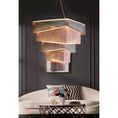 Bild in Galerie-Betrachter laden, Aluminum Chain Tassel Chandelier
