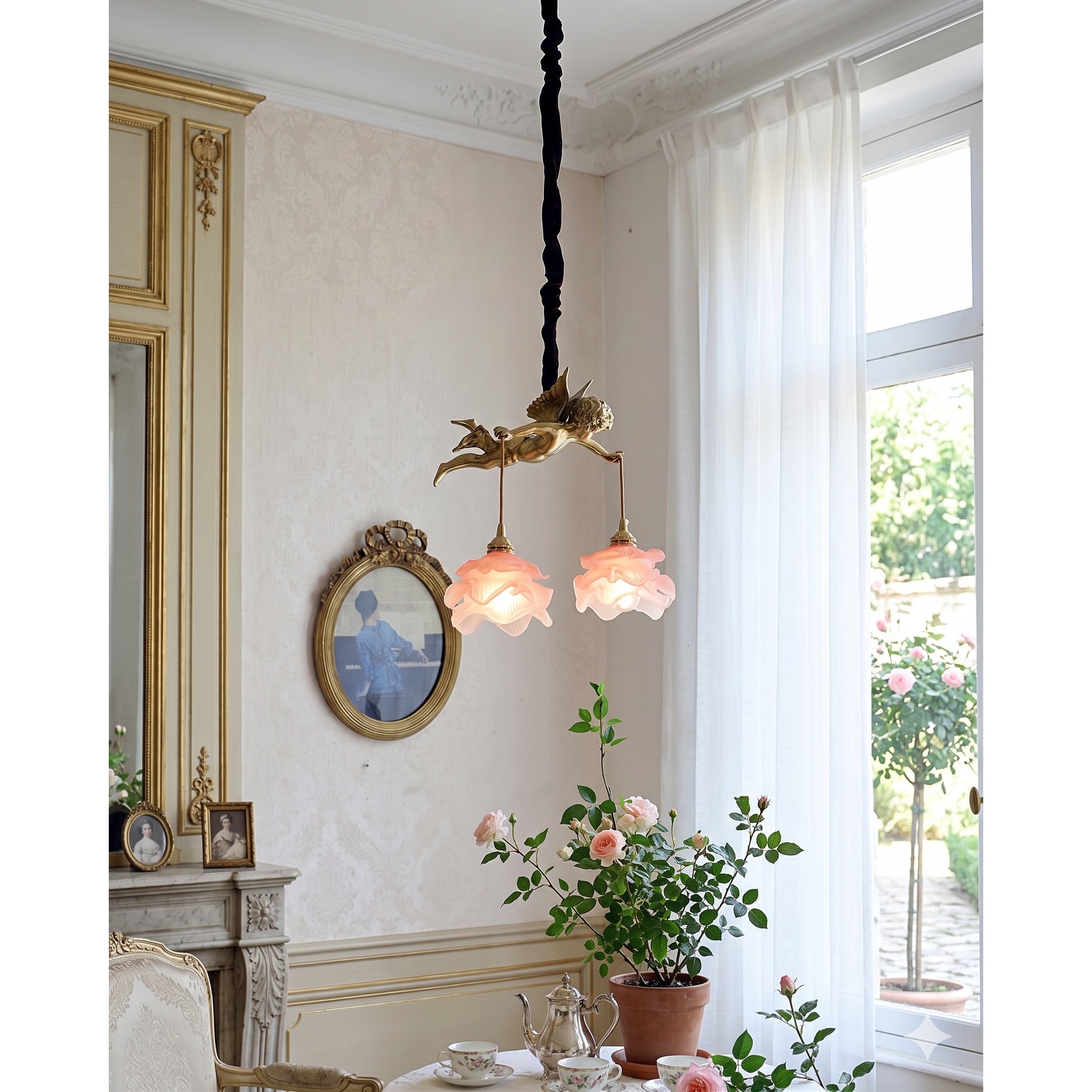 Angel Glass Pendant Lamp