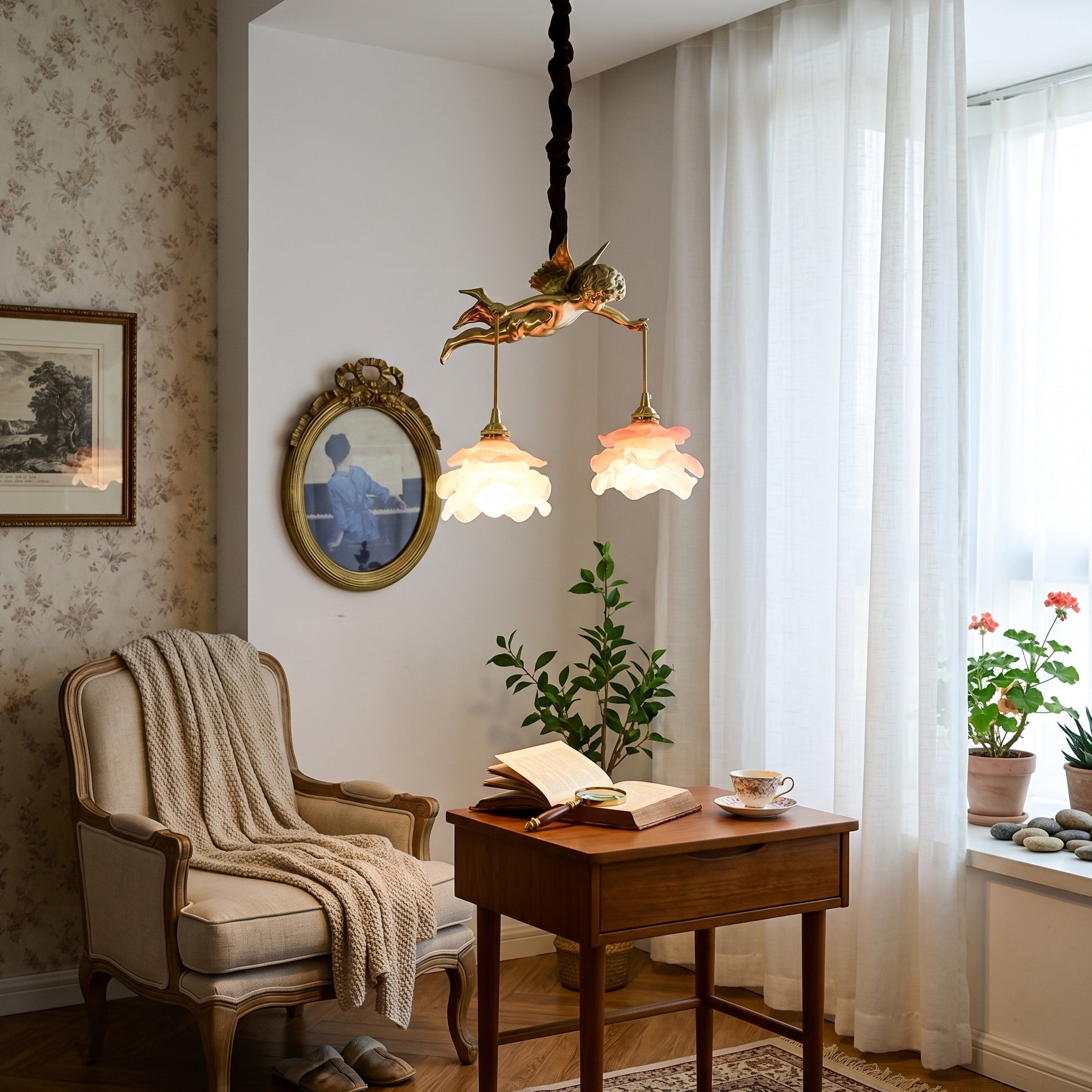 Angel Glass Pendant Lamp