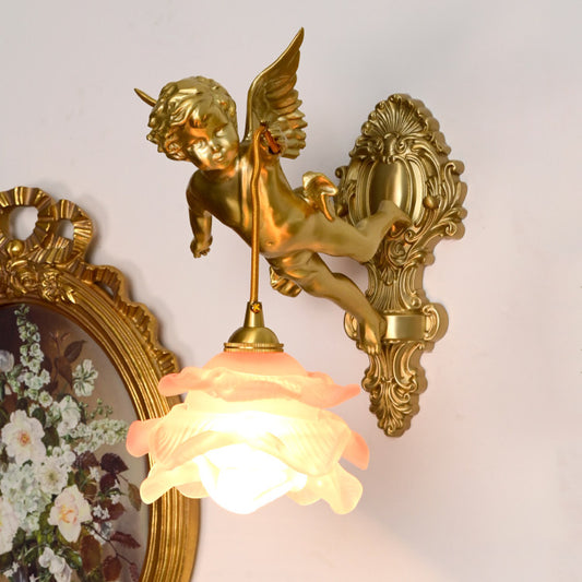 Angel Glass Wall Lamp