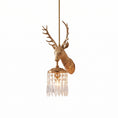 Load image into Gallery viewer, Antler Crystal Pendant Lamp
